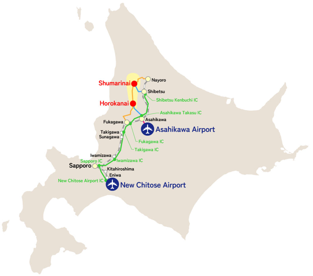 Horokanai-cho Access