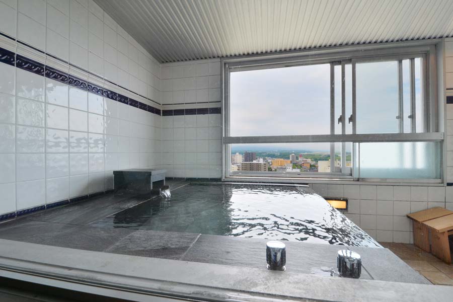 WAMODERN Room with hot spring view bath