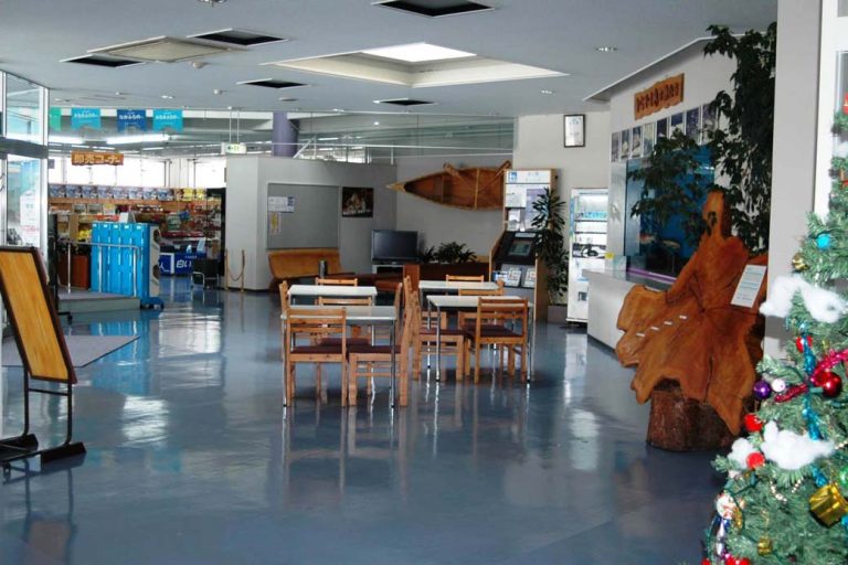 The Roadside Station before the renovation.