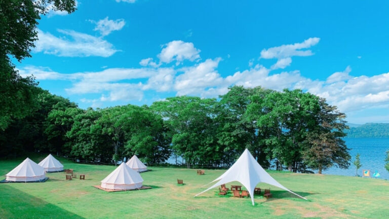 A plan that combines hotel stay, glamping, and sauna