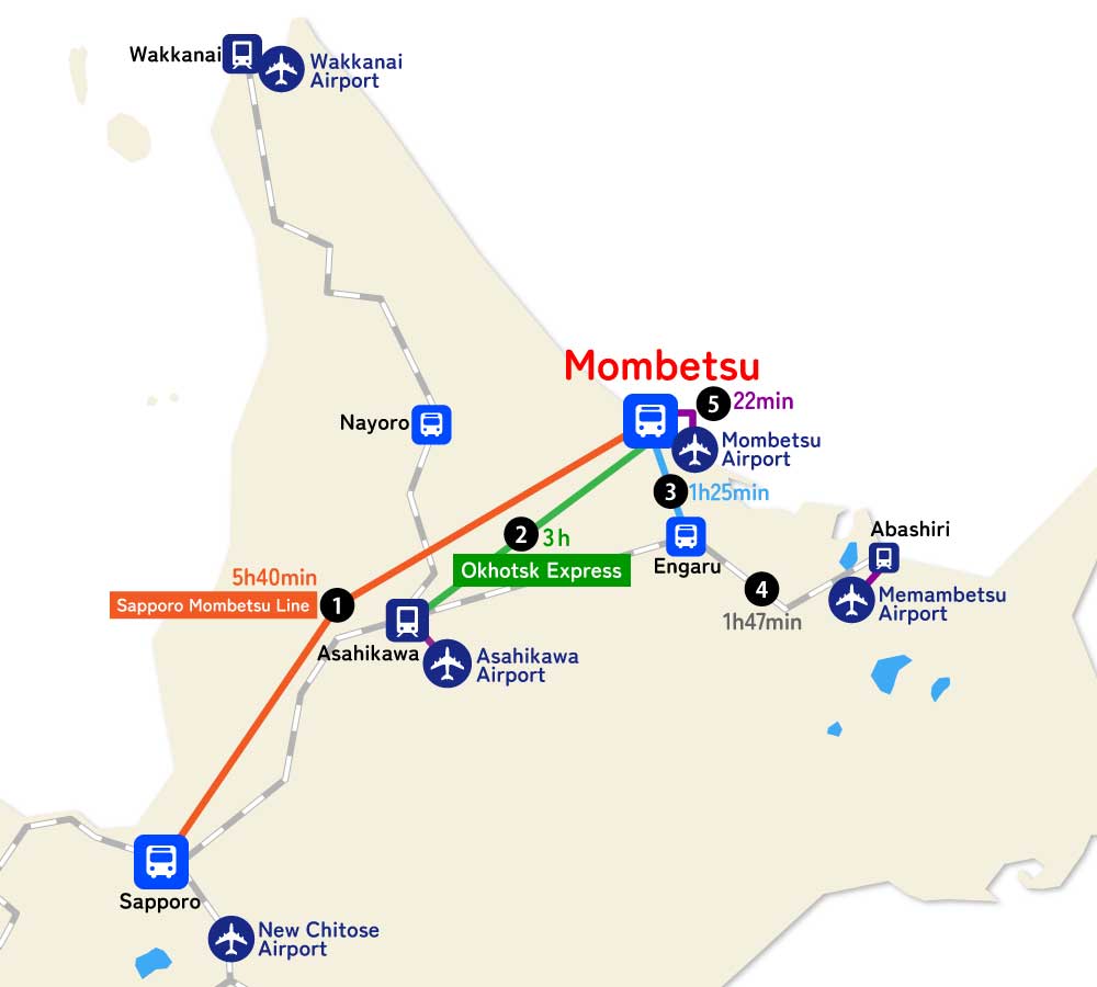 Access from Mombetsu