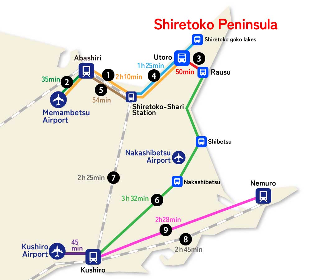 Shiretoko goko lakes